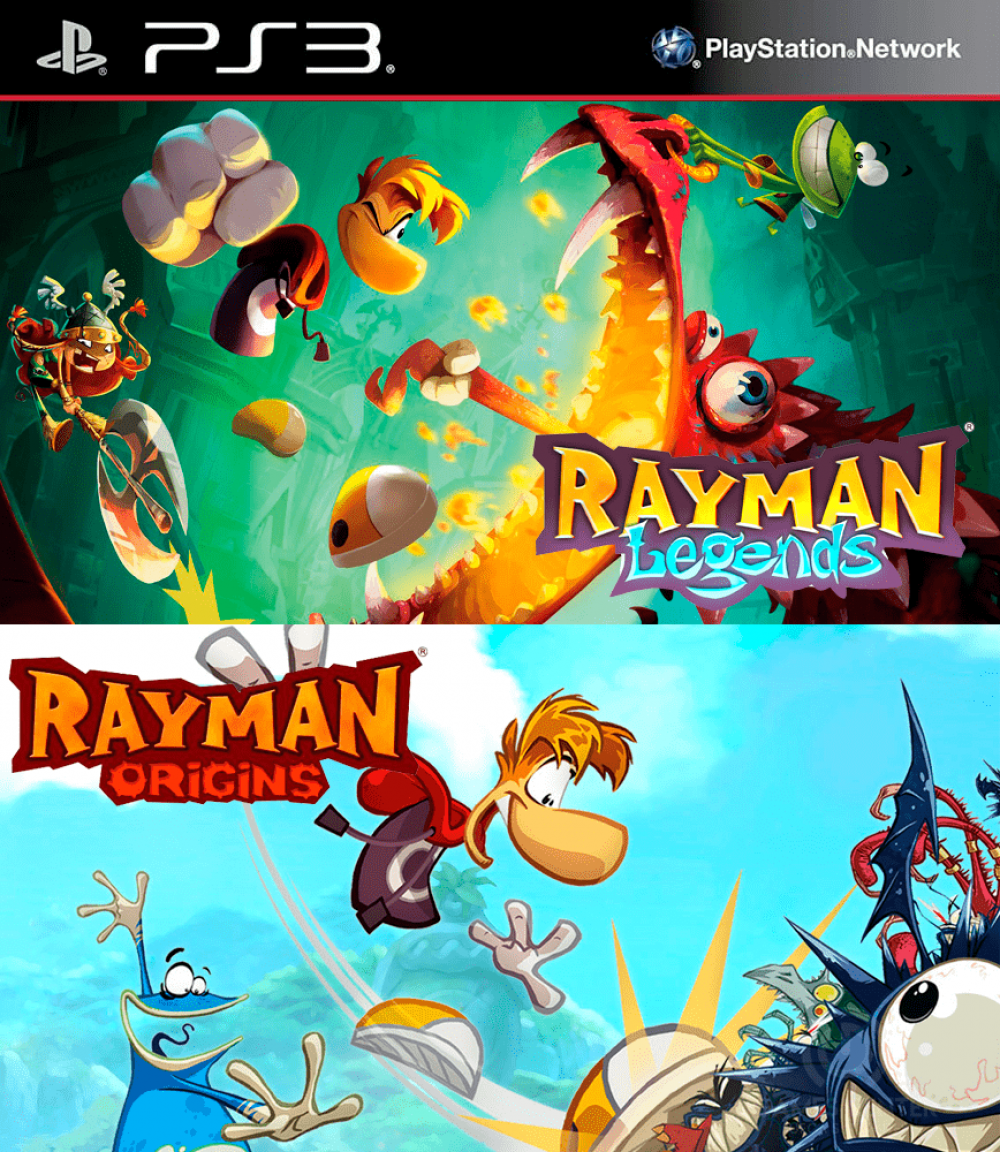 Rayman Legends + Rayman Origins Bundle PS3